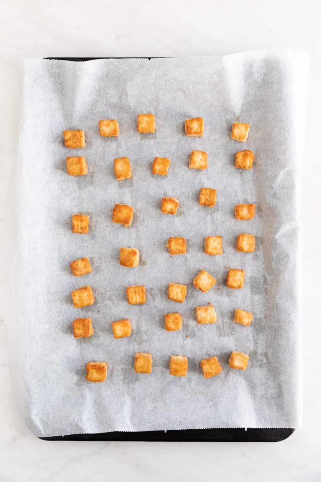 Crispy Baked Tofu (5 Ingredients) - Simple Vegan Blog