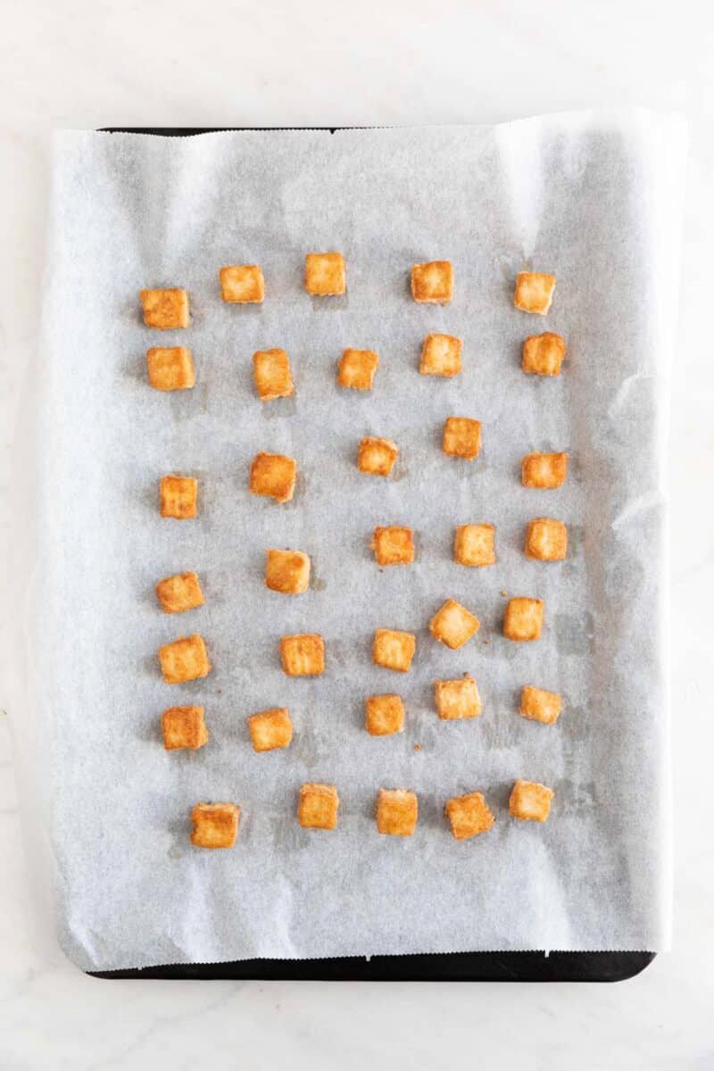 Crispy Baked Tofu (5 Ingredients) - Simple Vegan Blog