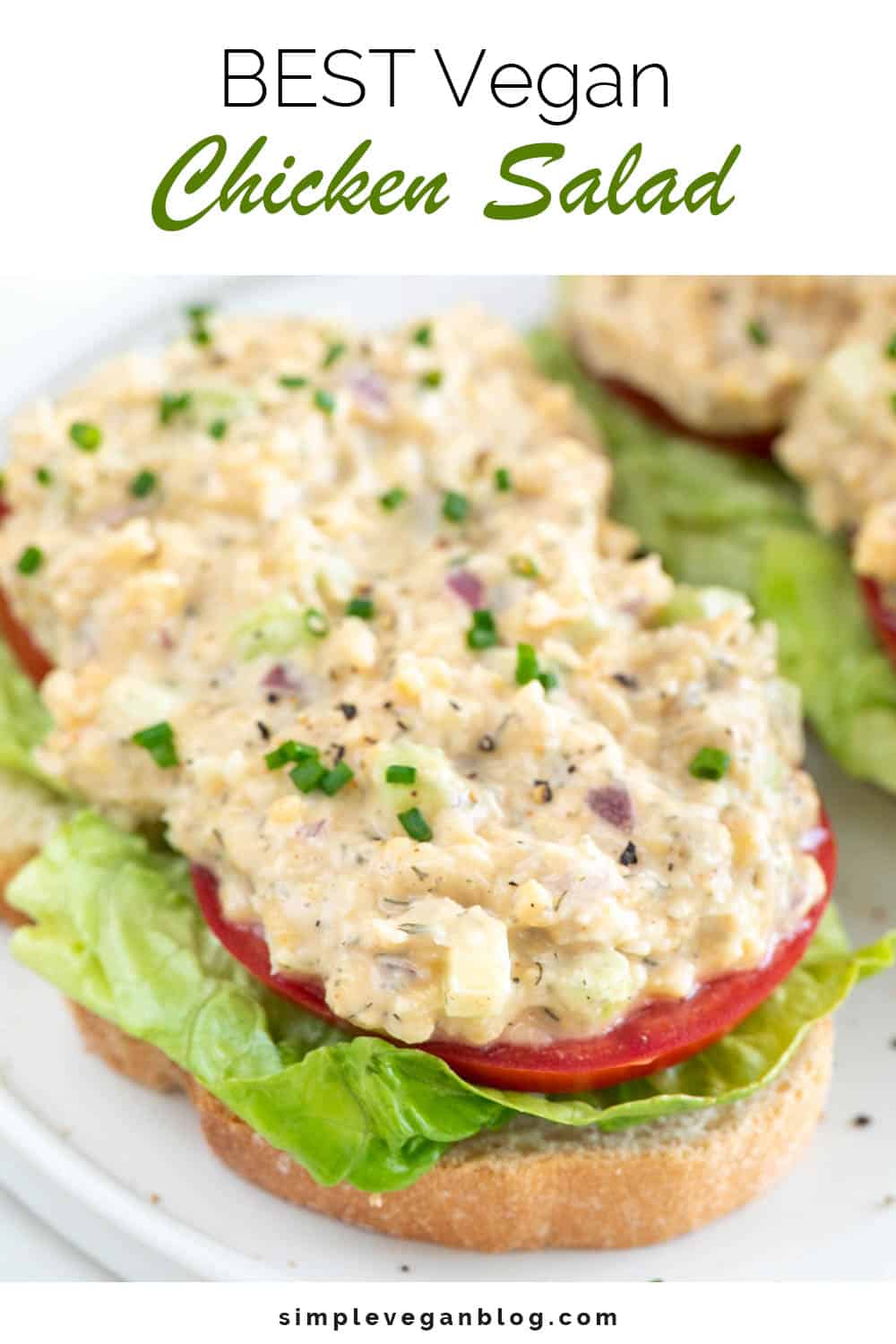 The Best Vegan Chicken Salad (15 Minutes) Simple Vegan Blog