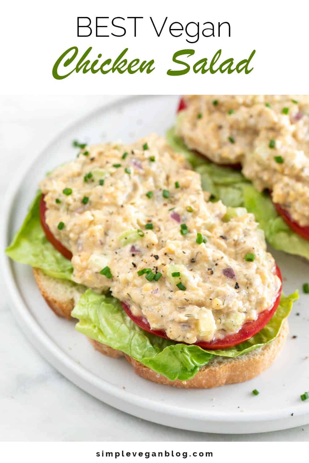 The Best Vegan Chicken Salad (15 Minutes) Simple Vegan Blog