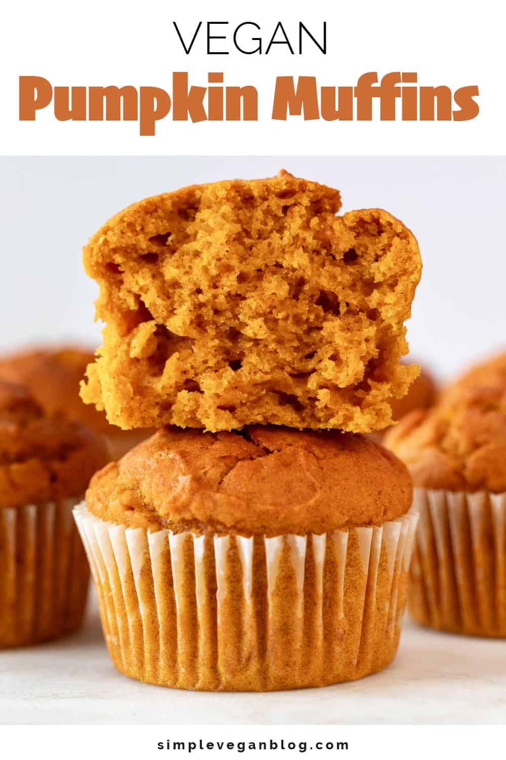 Easy Vegan Pumpkin Muffins - Simple Vegan Blog