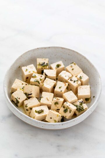 Easy Vegan Feta Cheese - Simple Vegan Blog