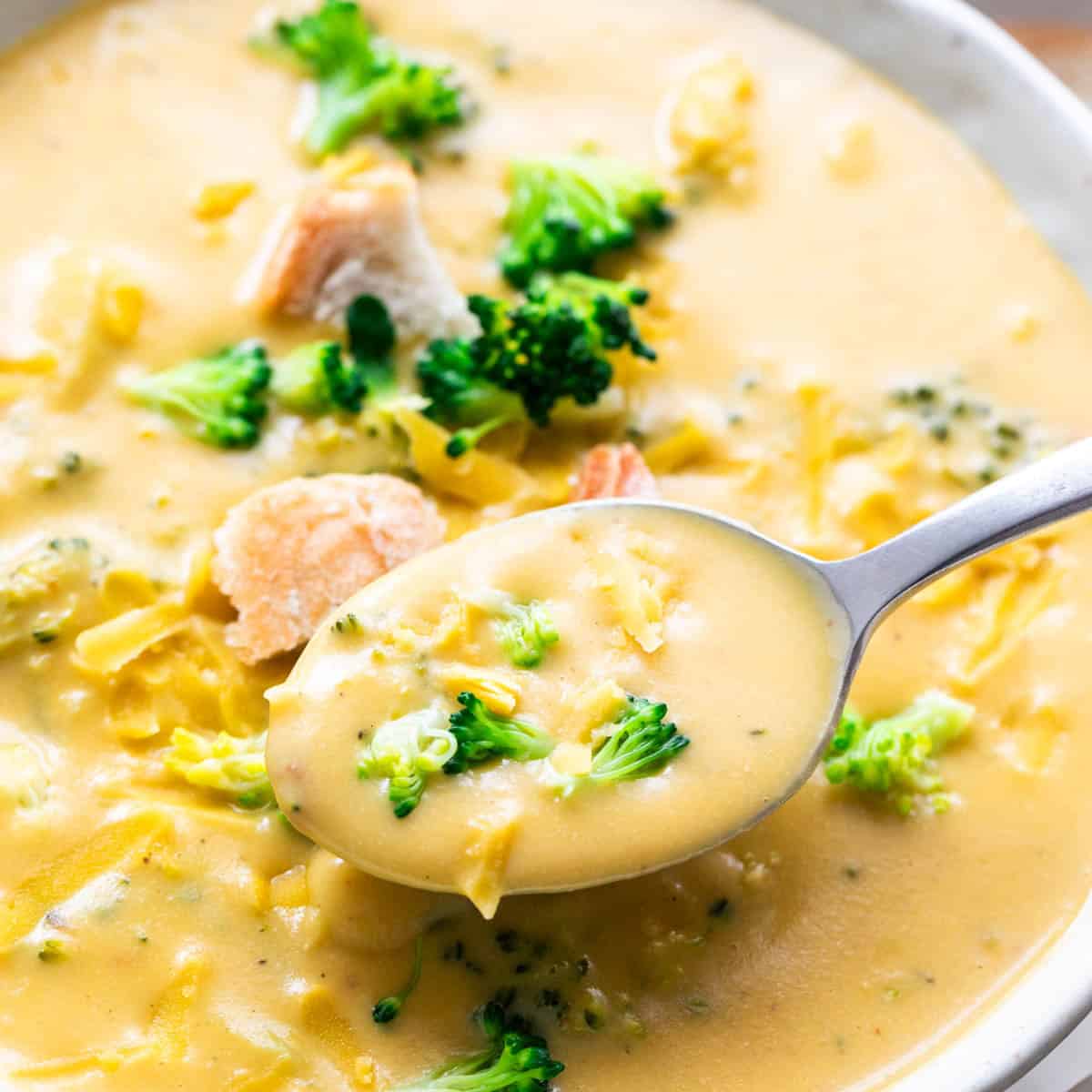 Vegan Broccoli Cheddar Soup-image