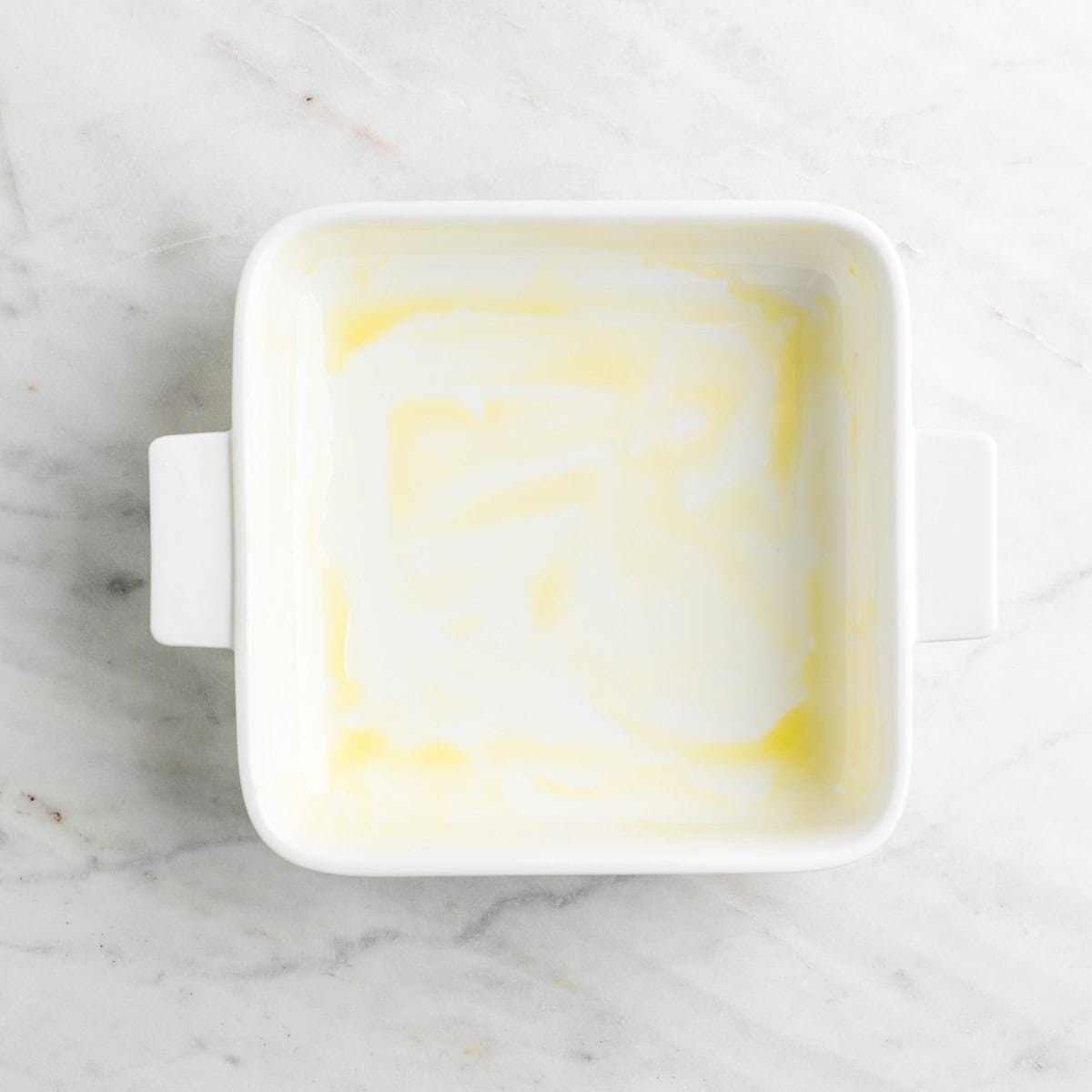 Baking dish greased with nonstick spray.