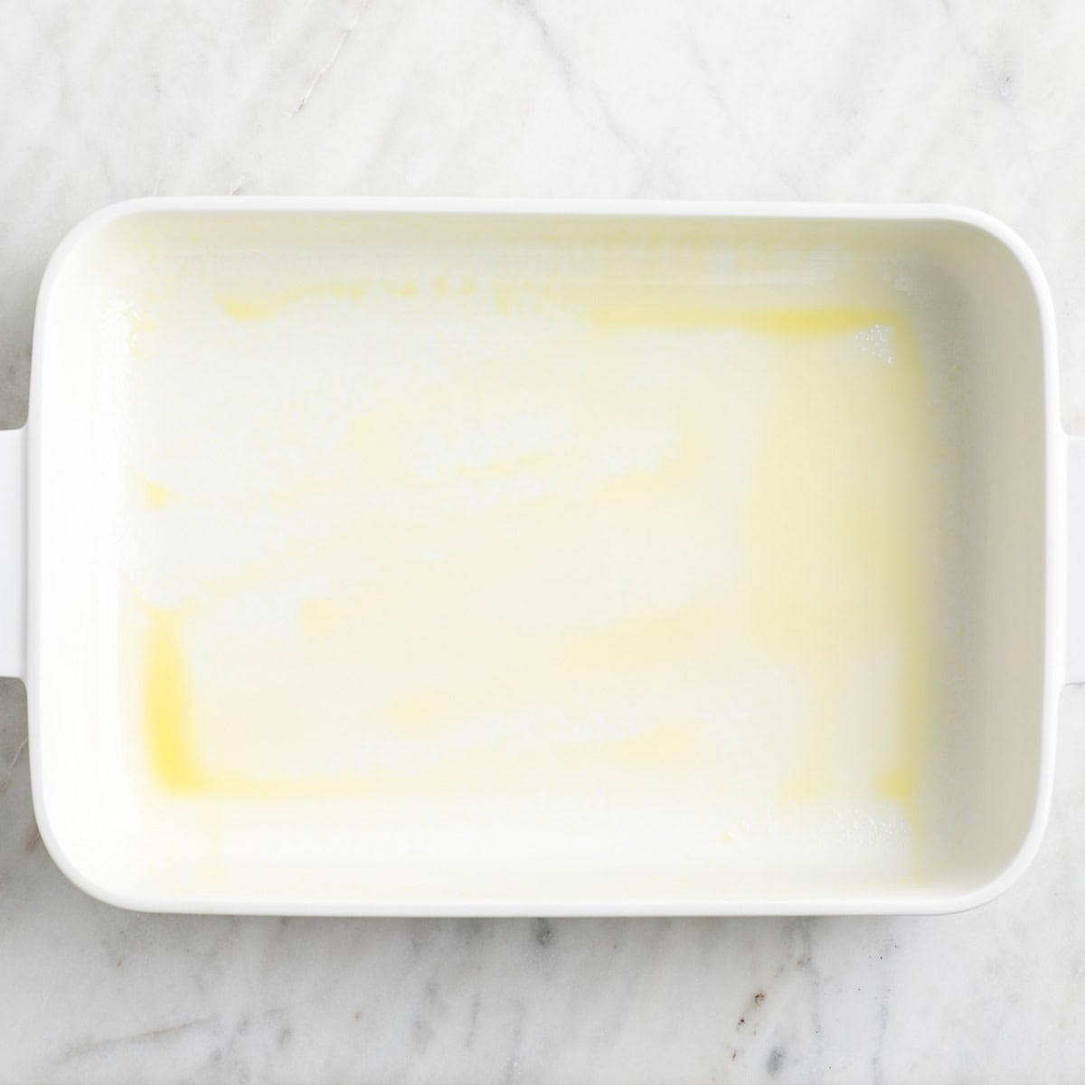 Baking dish greased with nonstick spray.