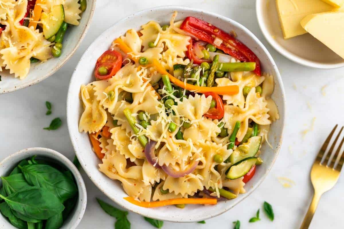 Vegan Pasta Primavera