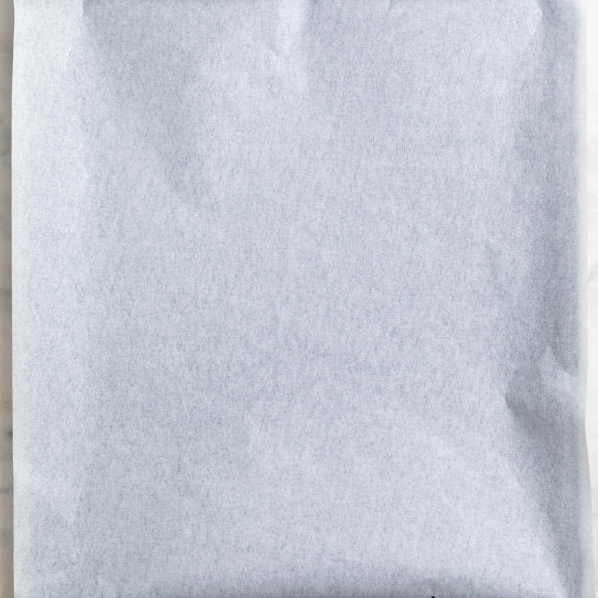 Baking sheets lined with parchment paper