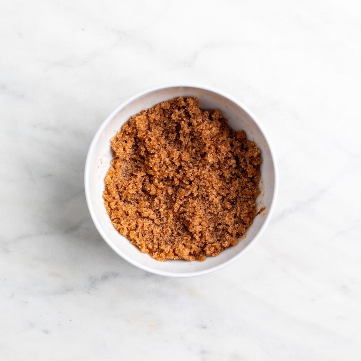Cinnamon sugar topping mixed together