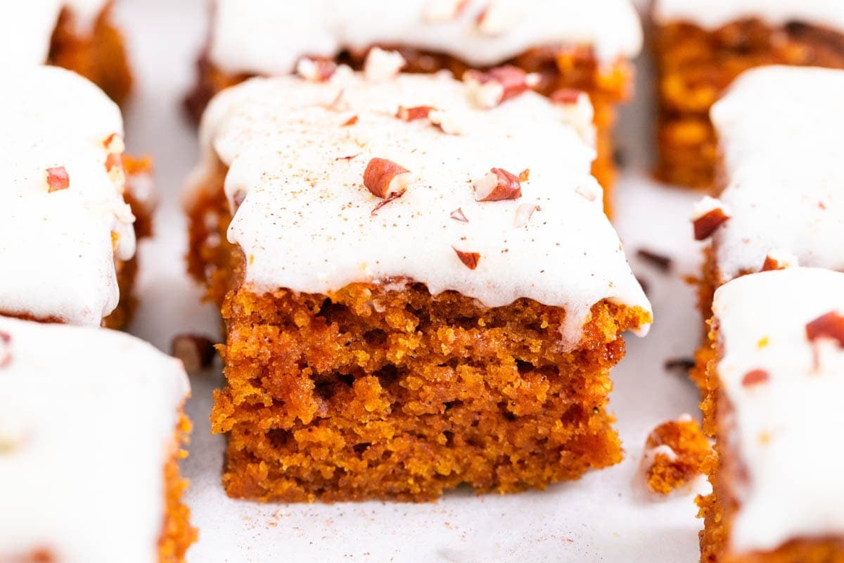 Vegan Pumpkin Bars