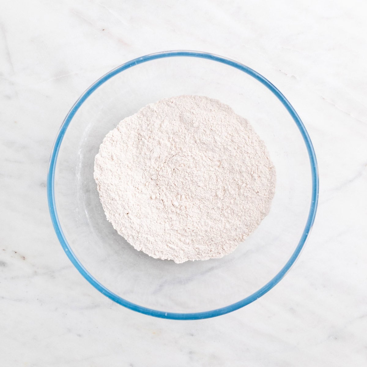 Dry ingredients in a bowl