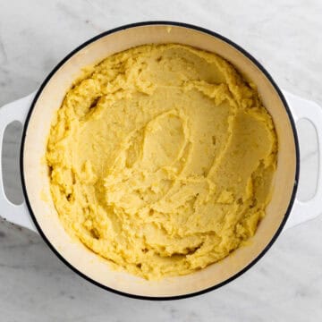 Creamy mashed potatoes